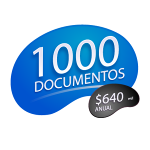 Paquete de 1000 Documentos Firmados