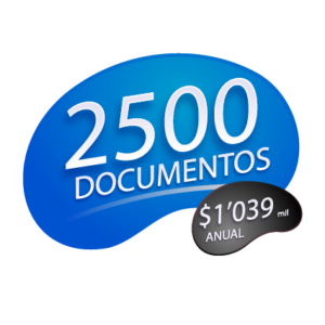 Paquete de 2500 Documentos Firmados